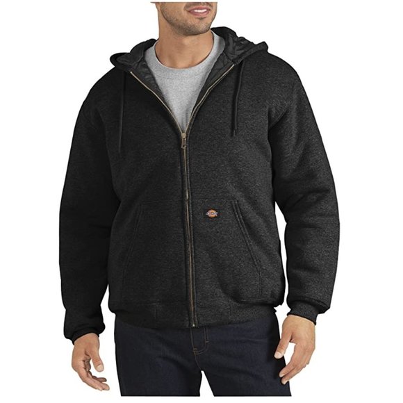 NWT Dickies Men's Heavyweight Midweight Fleece Midnight Black Size M $100 II201 - Picture 1 of 2